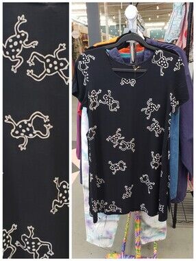 Vintage Frog Dress